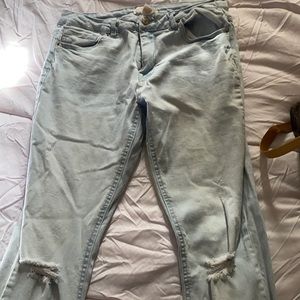 Forever 21 distressed jeans